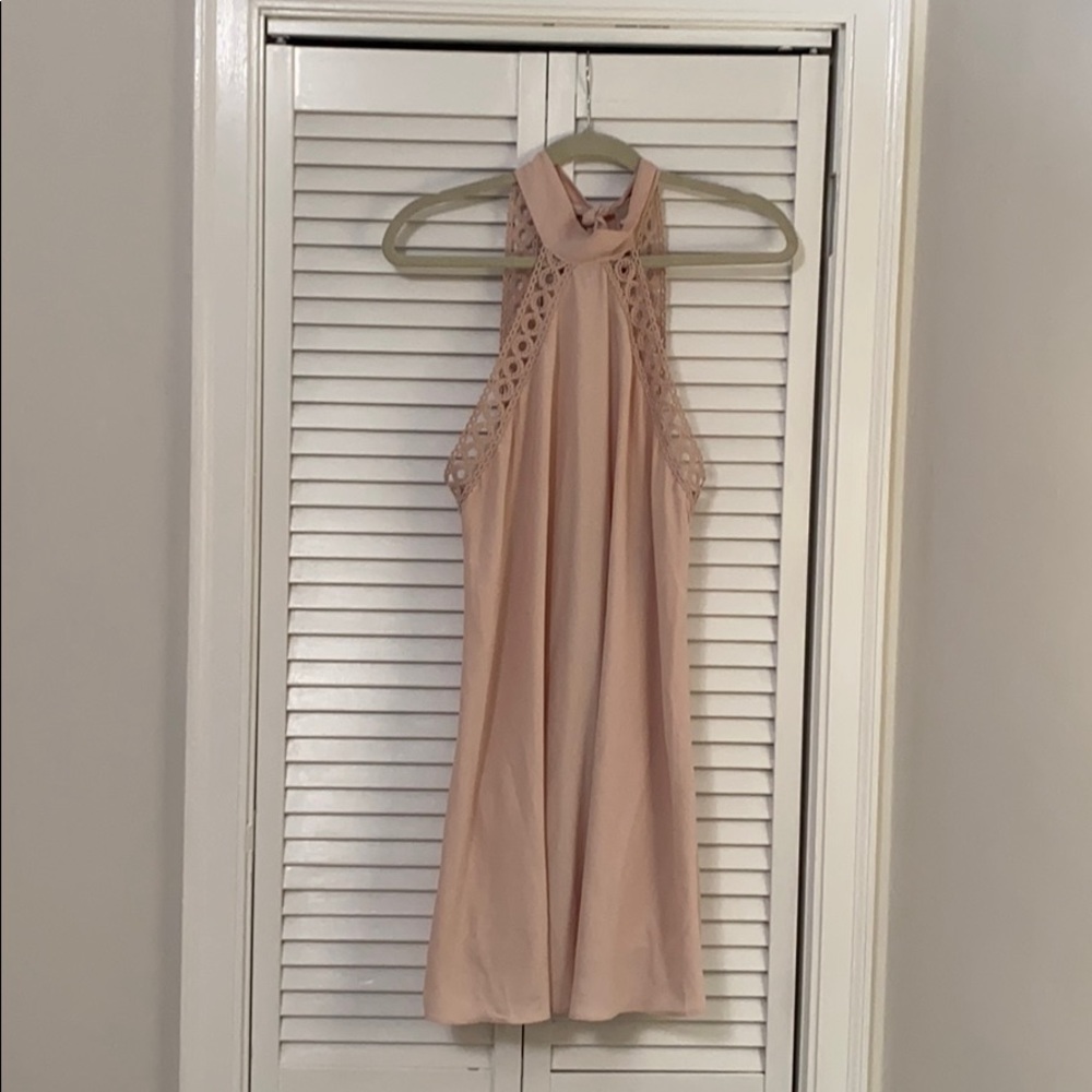 Lulus baby pink dress